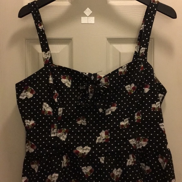 Hot Topic Dresses & Skirts - ❤️ Hot Topic Skull Rockabilly Mini Dress Size XL
